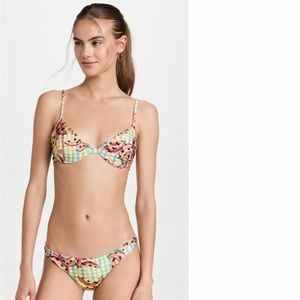 Farm Rio Banana Vichy Bikini set